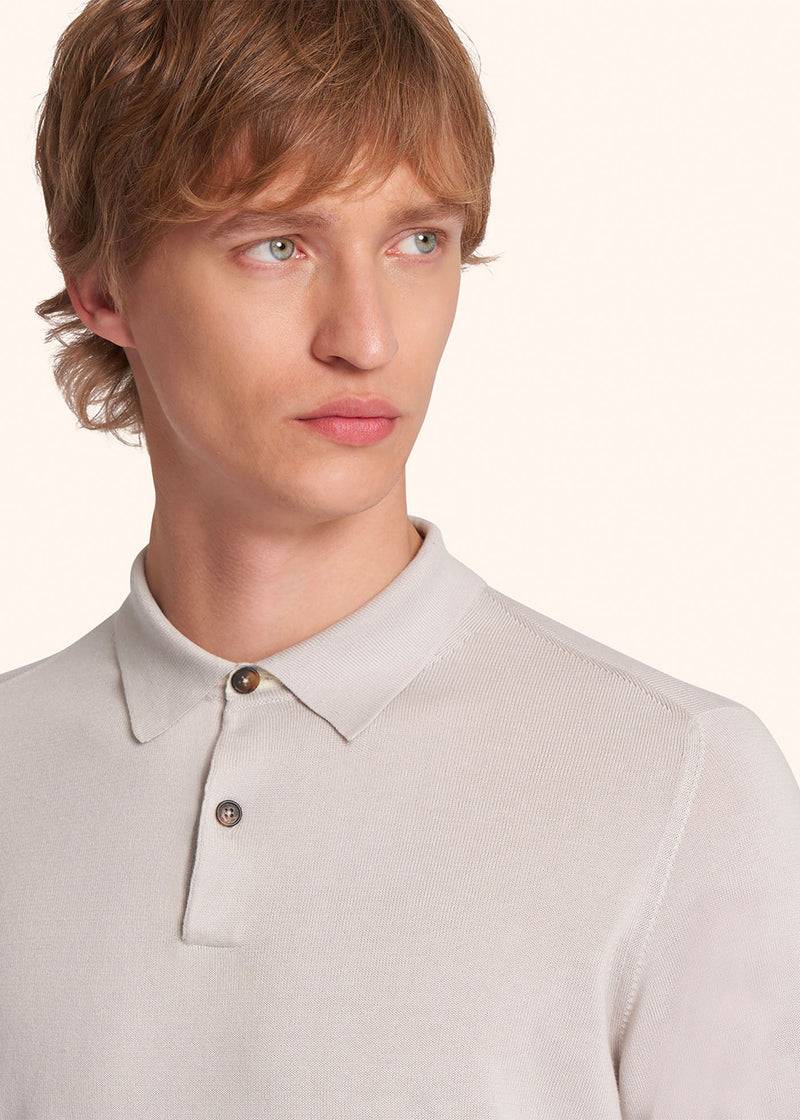Kiton POLO M/L COTONE UMK039602 Vendita Calda