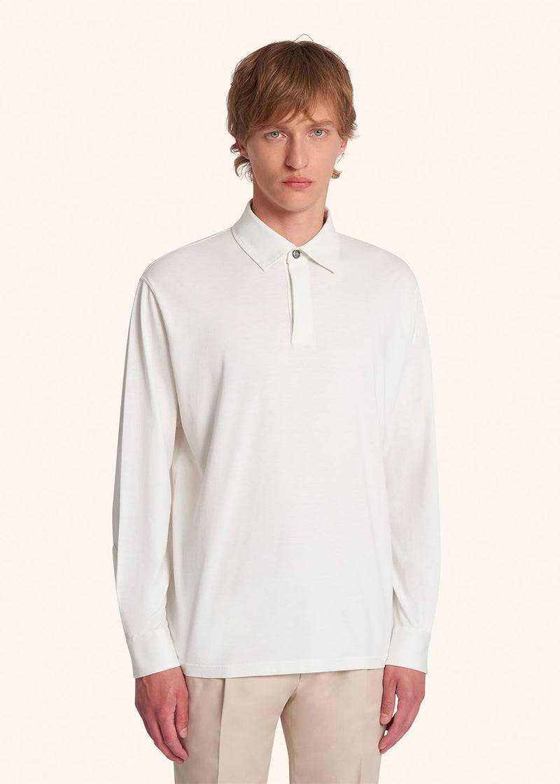 Kiton POLO M/L SETA UMK035705 Vendita Economica