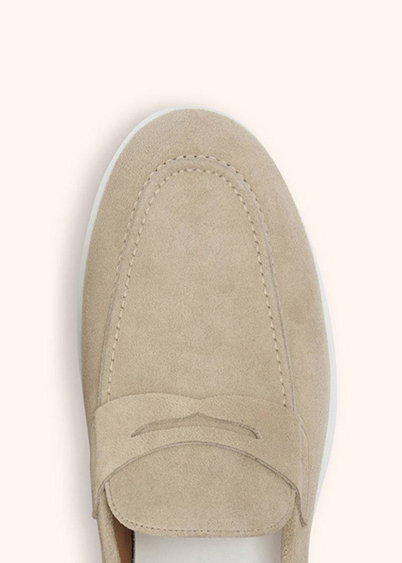 Kiton MOKA - MOCASSINO CALFSKIN USSA075N0097711 Vendita