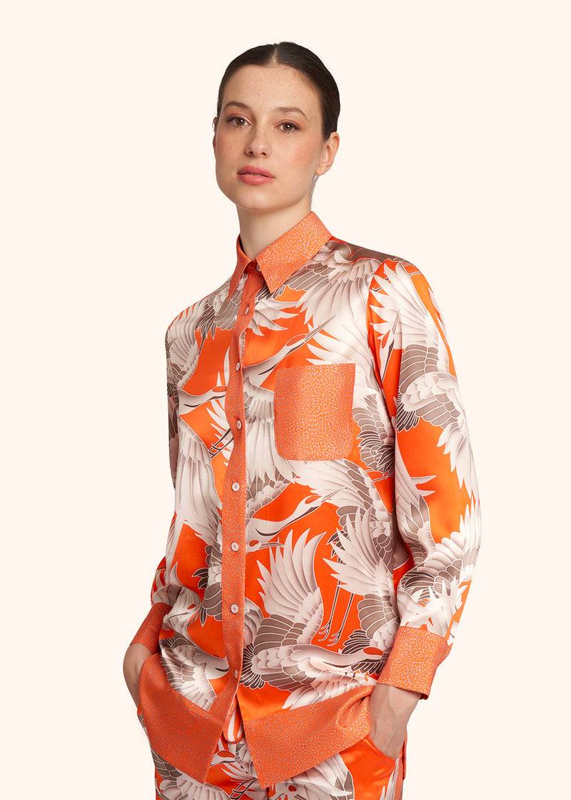 Kiton CAMICIA SETA D57438K0978C16 Negozi Online