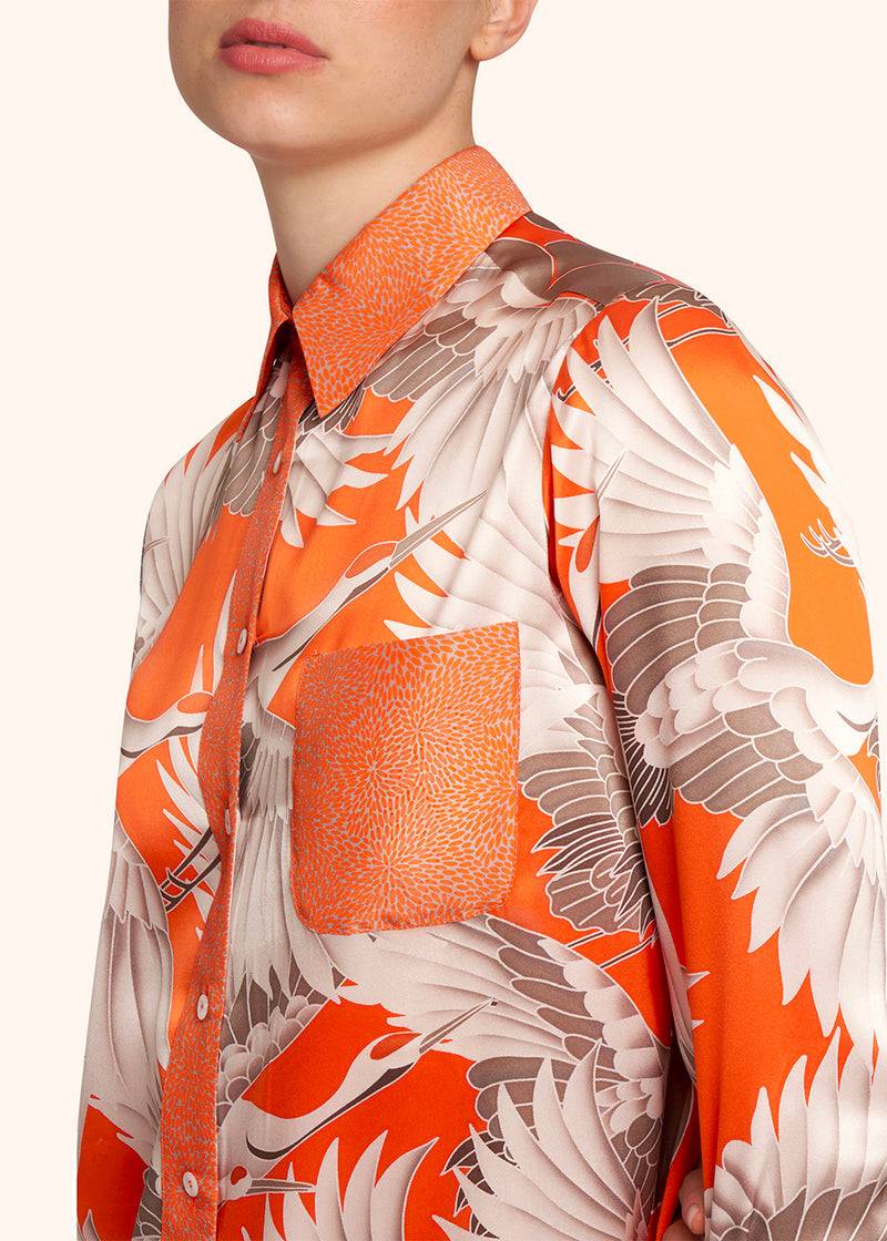 Kiton CAMICIA SETA D57438K0978C16 Negozi Online
