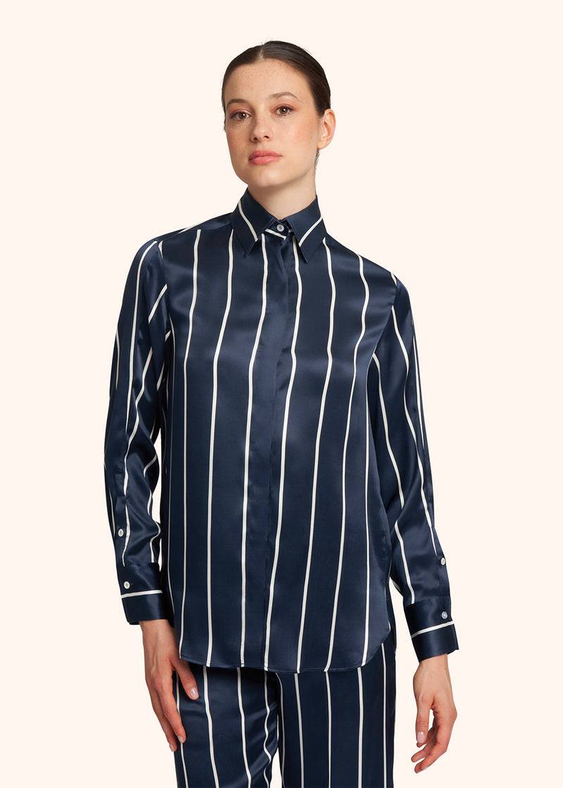Kiton CAMICIA SETA D55442K0978C05 Economico