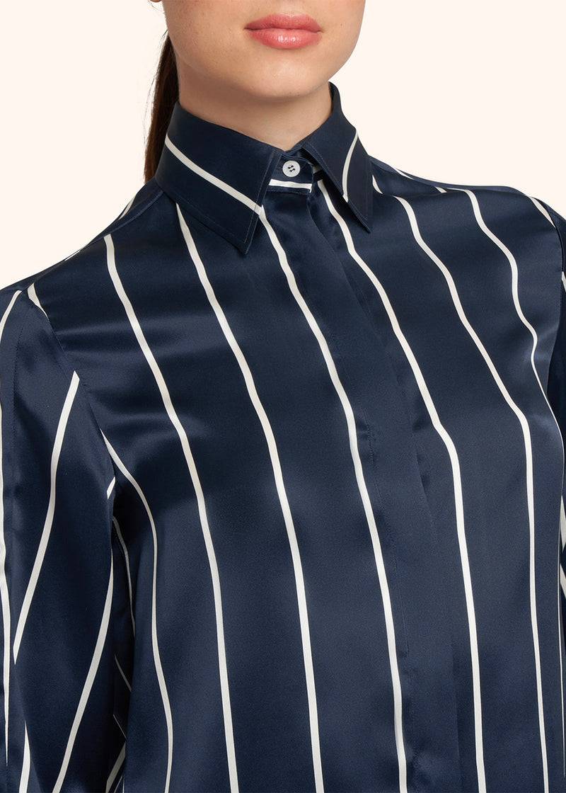 Kiton CAMICIA SETA D55442K0978C05 Economico