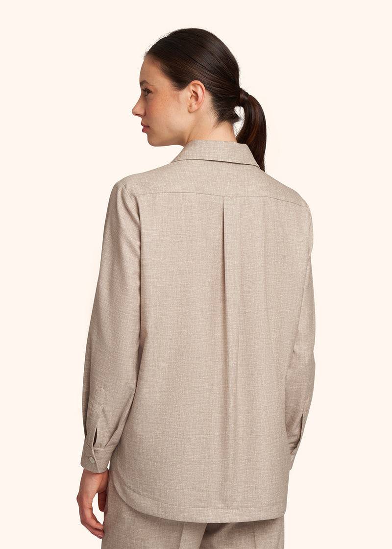 Kiton CAMICIA LANA VERGINE D50429K0627C09 Outlet
