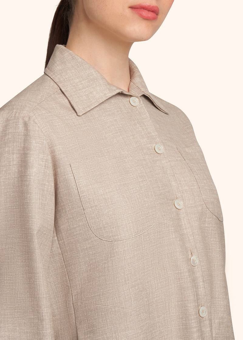 Kiton CAMICIA LANA VERGINE D50429K0627C09 Outlet
