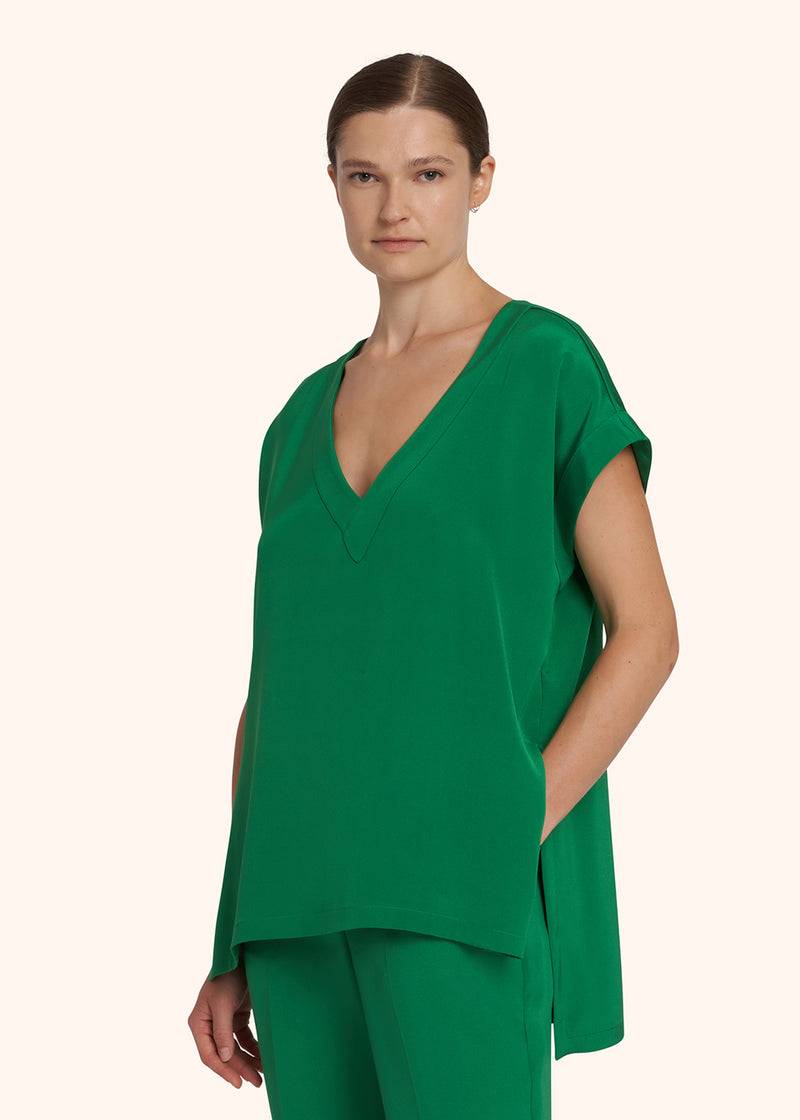 Kiton CAMICIA SETA D53423K0977A06 Saldi