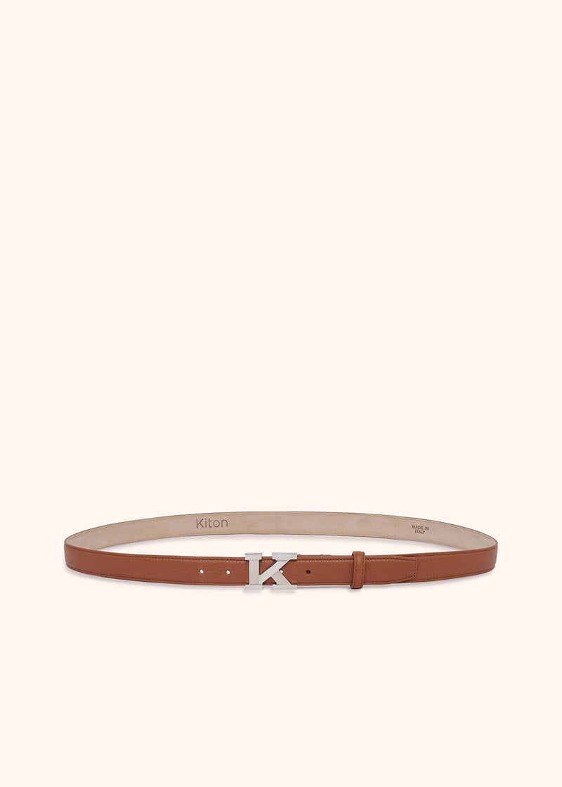 Kiton CINTURA DEERSKIN DCS2KGPX04R9923 Nuova