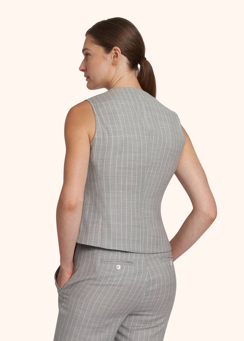 Kiton GILET Lana D47456K0944B01 Consegna Veloce
