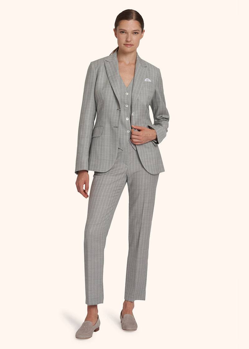 Kiton GILET Lana D47456K0944B01 Consegna Veloce