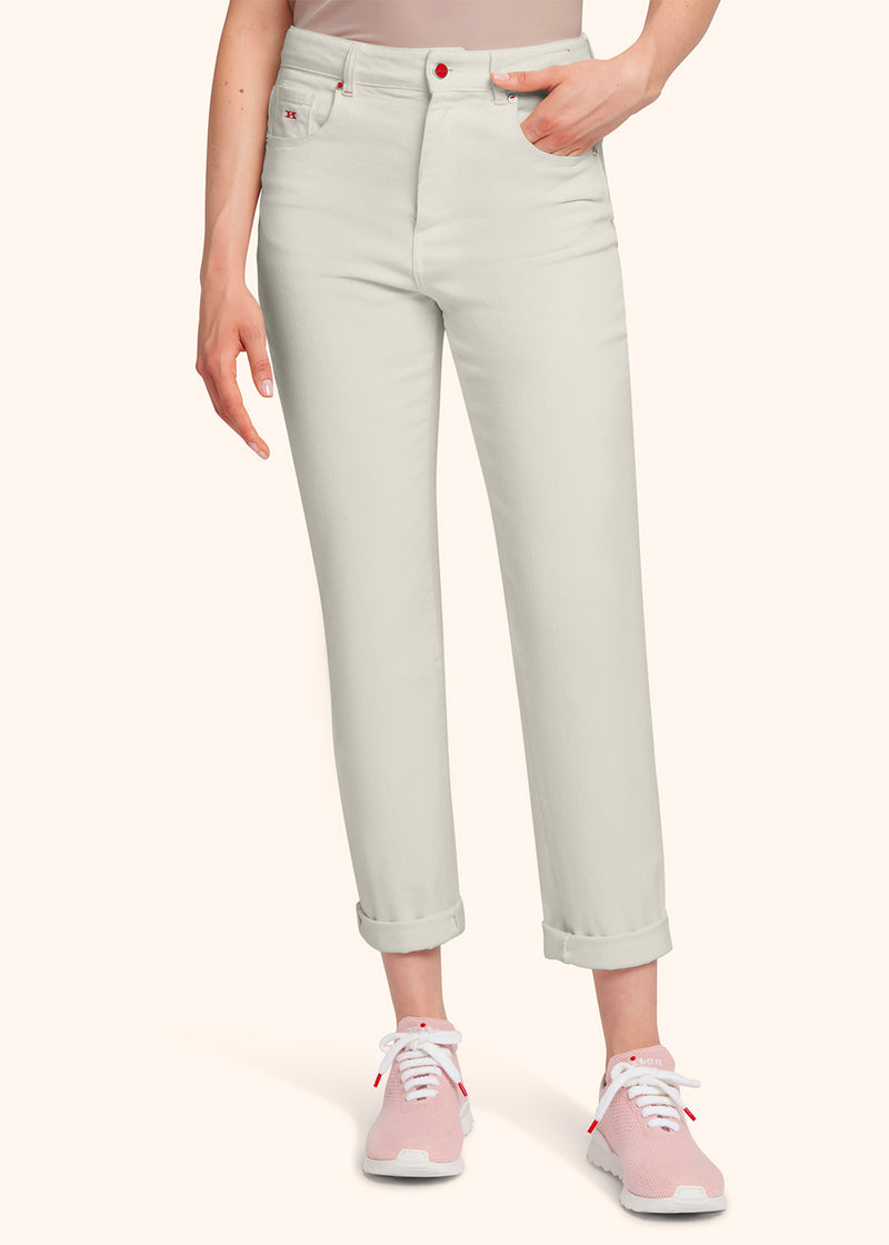 Kiton PANTALONI COTONE DJ54101K0906D01 Sottocosto