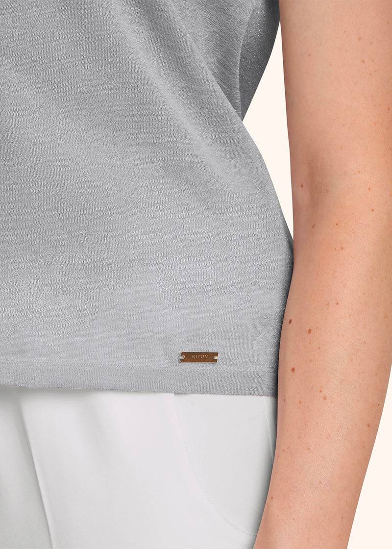 Kiton MAGLIA GIROCOLLO SETA D5771900120 Novità