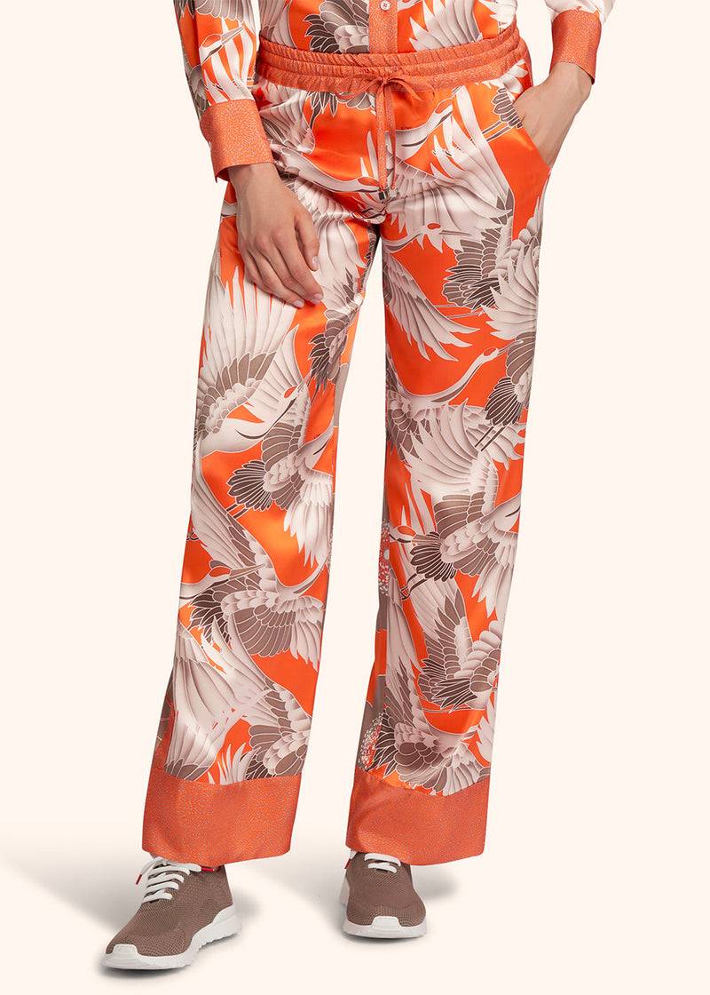 Kiton PANTALONI SETA D57116K0978C16 Saldi