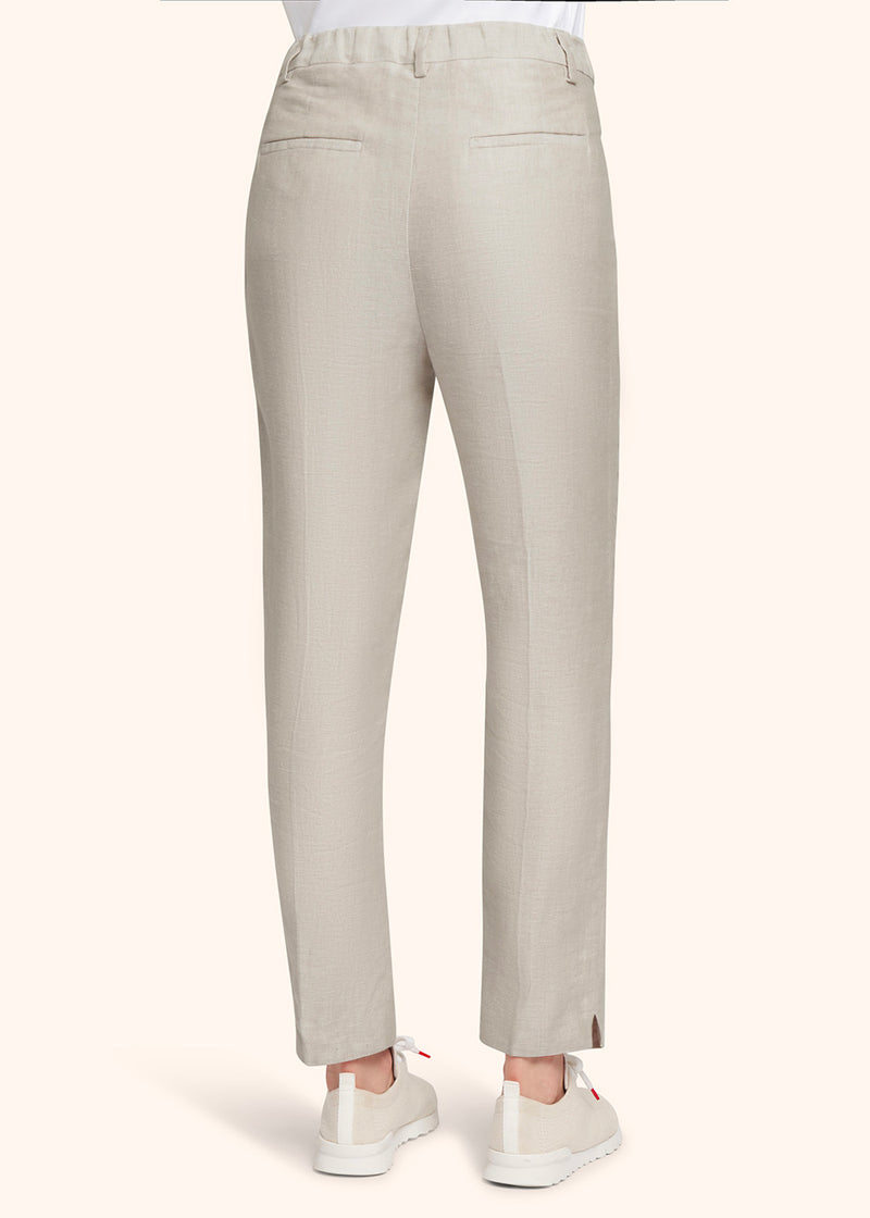 Kiton PANTALONI LINO D55113H0844201 Vendita Calda