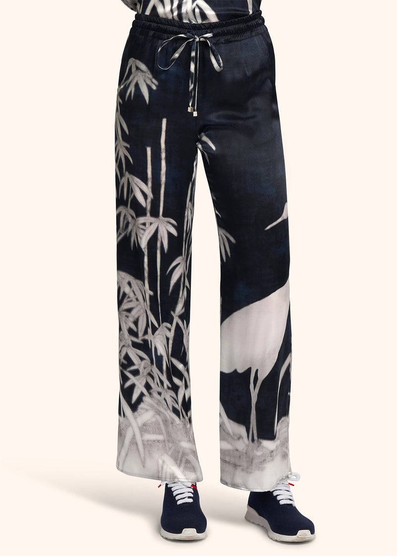 Kiton PANTALONI SETA D48122K0978C13 Saldi Di Fabbrica