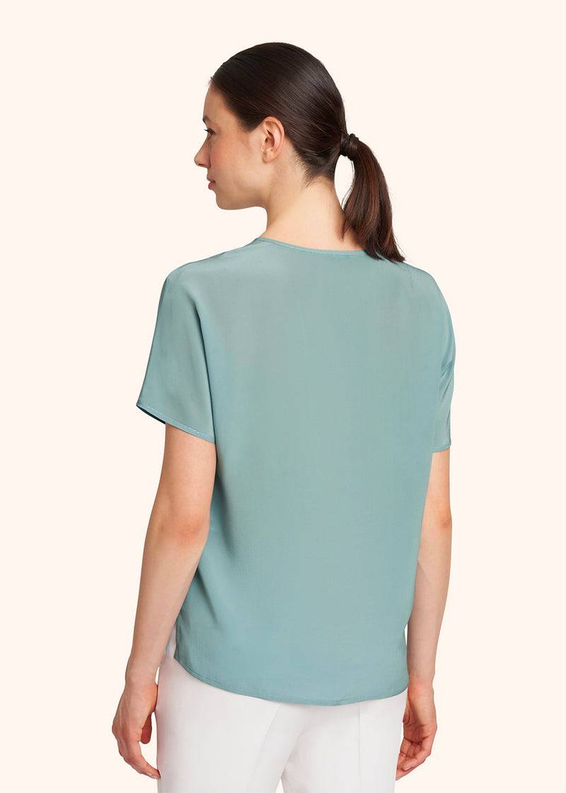 Kiton T-SHIRT SETA D55401K0597A25 Nuova