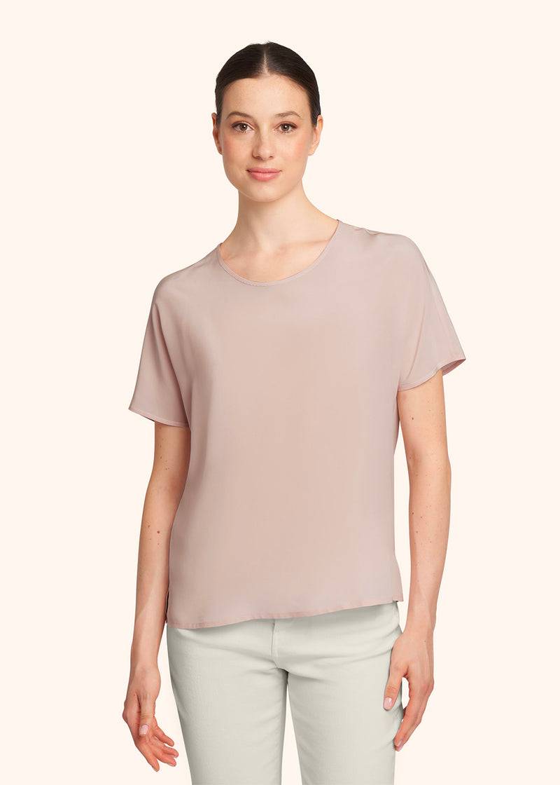 Kiton T-SHIRT SETA D55401K0597A12 Moda