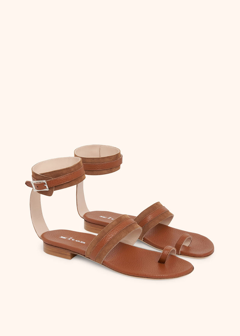 Kiton SANDALO Deerskin D55803X04R9923 Spedizione Gratuita