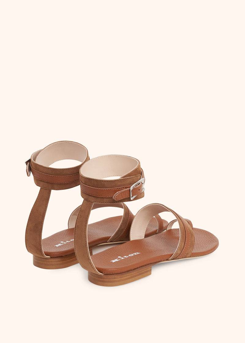 Kiton SANDALO Deerskin D55803X04R9923 Spedizione Gratuita
