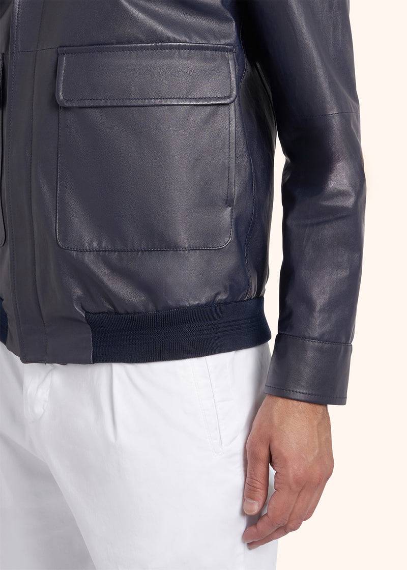 Kiton GIUBBOTTO LAMBSKIN UW1806V0824C15 Affare Del Giorno