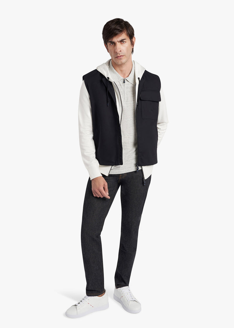 Kiton GIUBBOTTO SMANICATO COTONE UGKN060K0705D02 I Più Venduti