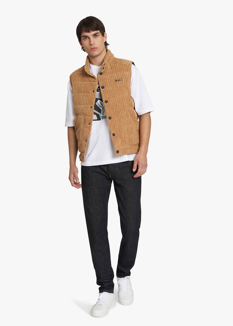 Kiton GIUBBOTTO SMANICATO POLIESTERE UGKN044YC400002 In Saldo