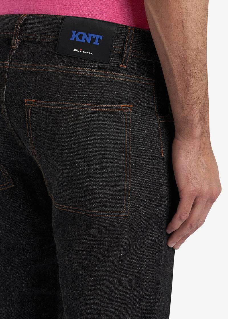 Kiton PANTALONI COTONE UPKN029K0702D03 In Linea
