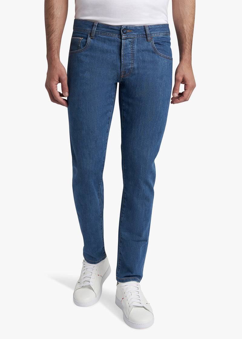 Kiton PANTALONI COTONE UPKN029K0701D02 Nuovo