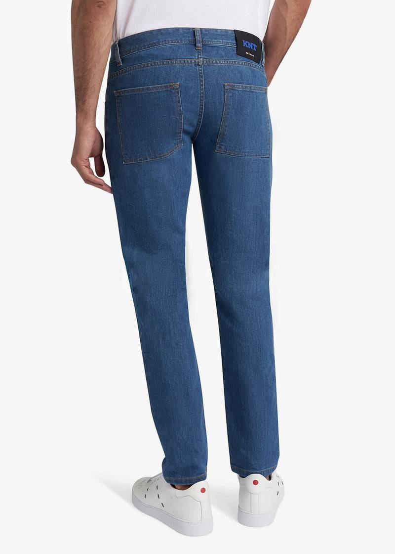 Kiton PANTALONI COTONE UPKN029K0701D02 Nuovo