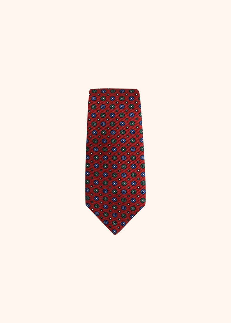 Kiton CRAVATTA Seta UCRVKRC01H5308 Nuovo