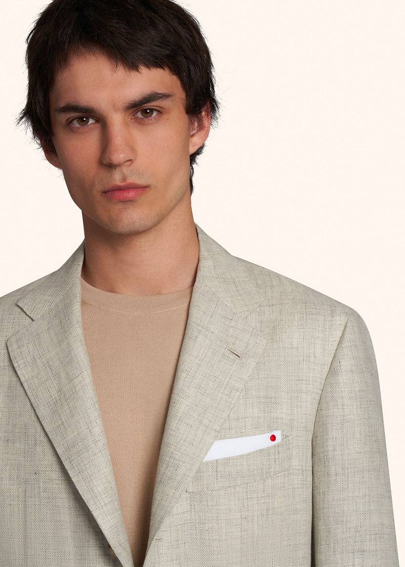 Kiton GIACCA LINO UG89K0667C04 Pezzi Unici