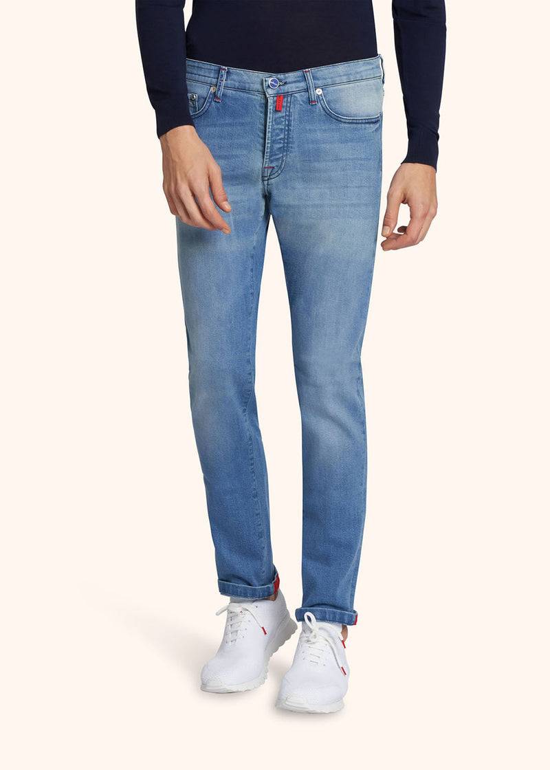 Kiton PANTALONI ULTRA SLIM COTONE UPNJSM2J0763A01 Convenienza