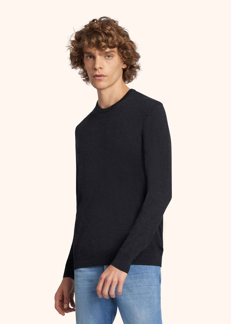 Kiton MAGLIA GIROCOLLO LANA UK8631015 Economico