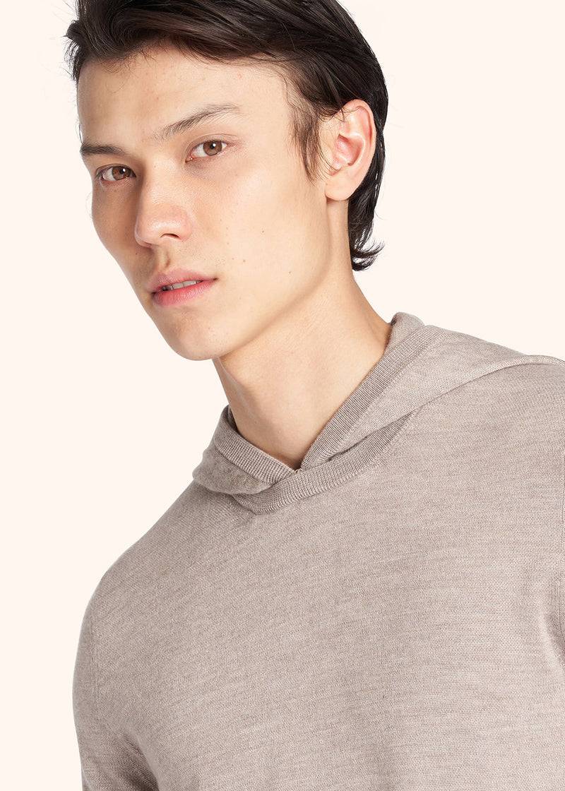 Kiton MAGLIA C/CAPPUCCIO CASHMERE UMK025505 Outlet