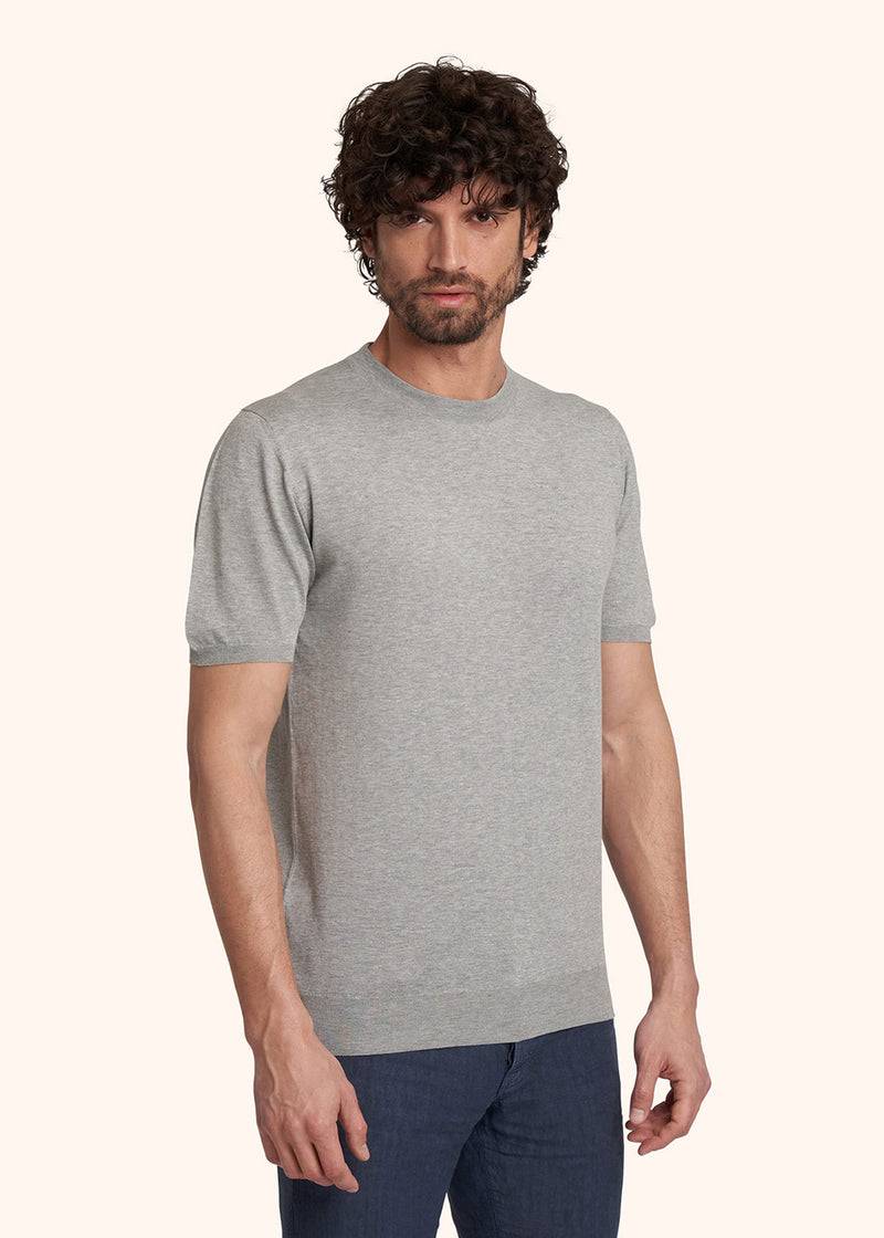 Kiton MAGLIA GIROCOLLO Cotone UK31MUE22K283 Offerte