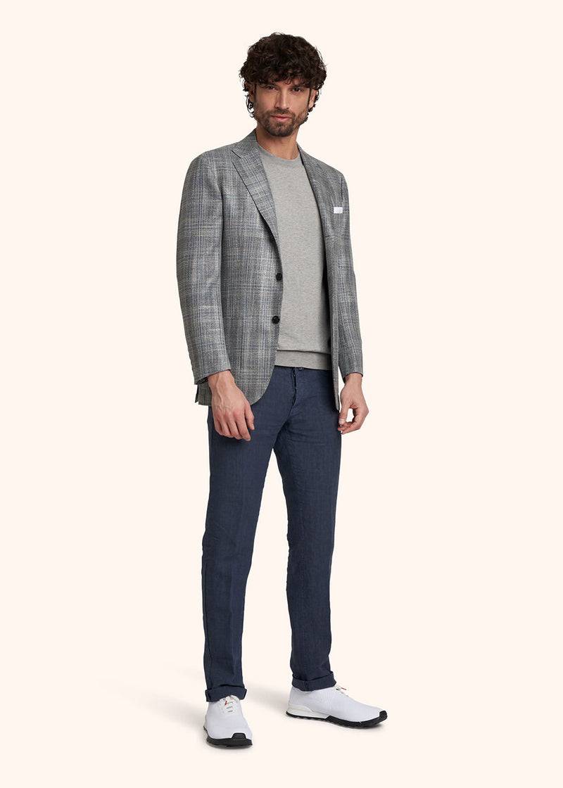 Kiton MAGLIA GIROCOLLO Cotone UK31MUE22K283 Offerte