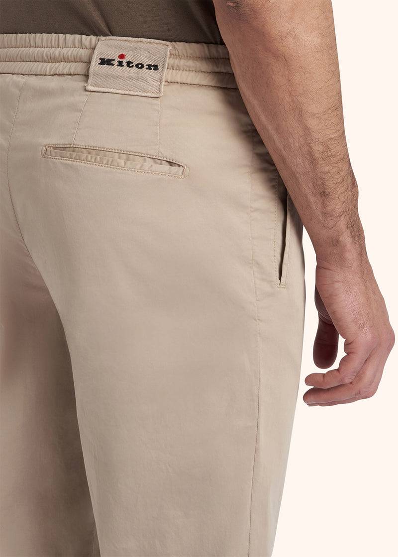 Kiton PANTALONI COTONE UP1LACK0600D02 Vendita Calda
