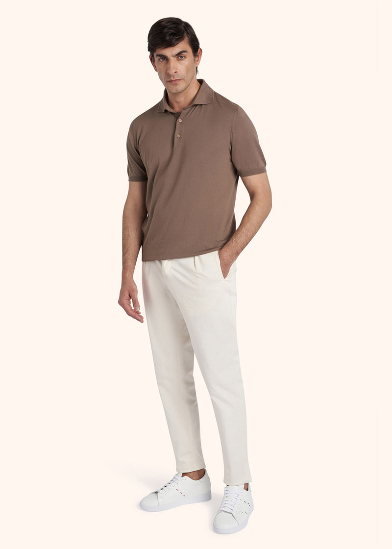 Kiton PANTALONI COTONE UP1LACK0600D01 Vendita Economica