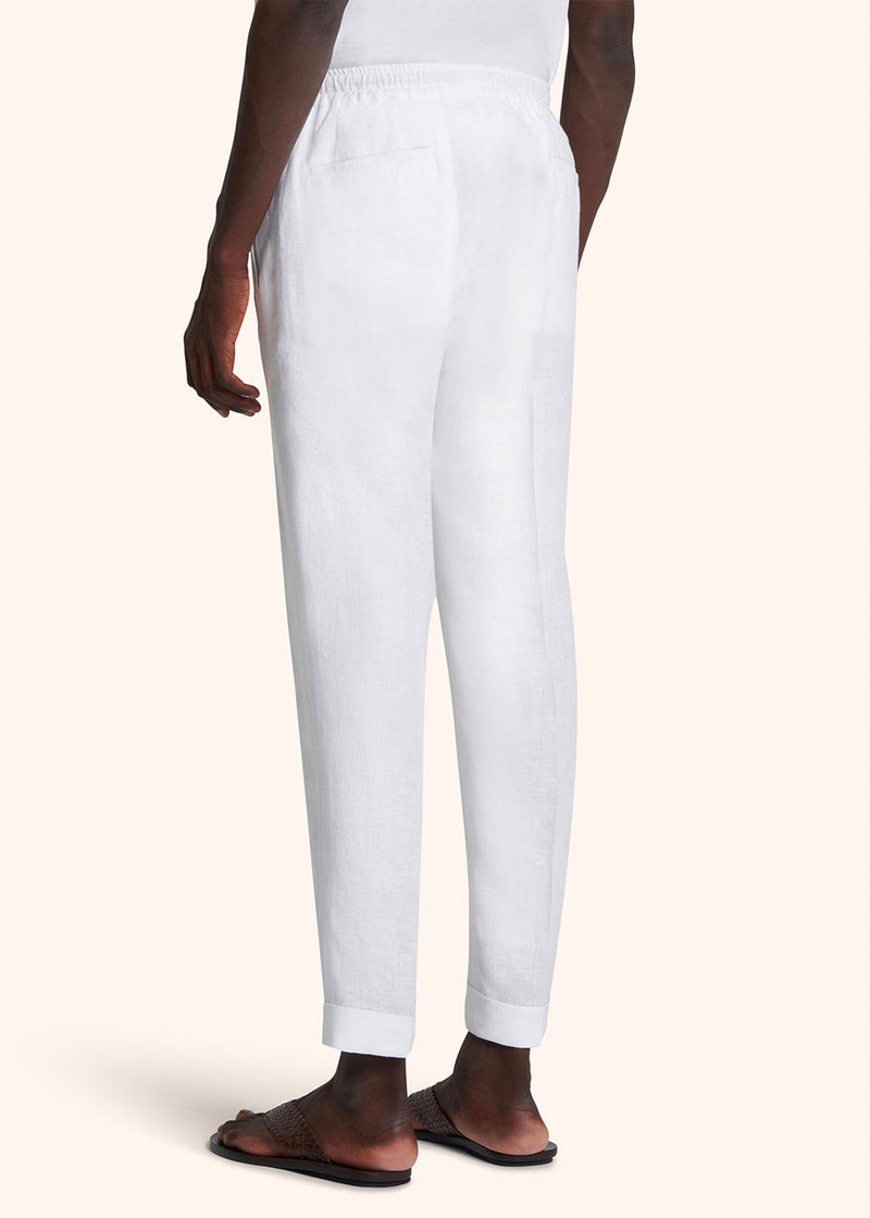 Kiton PANTALONI LINO UPN01H0883801 I Più Venduti