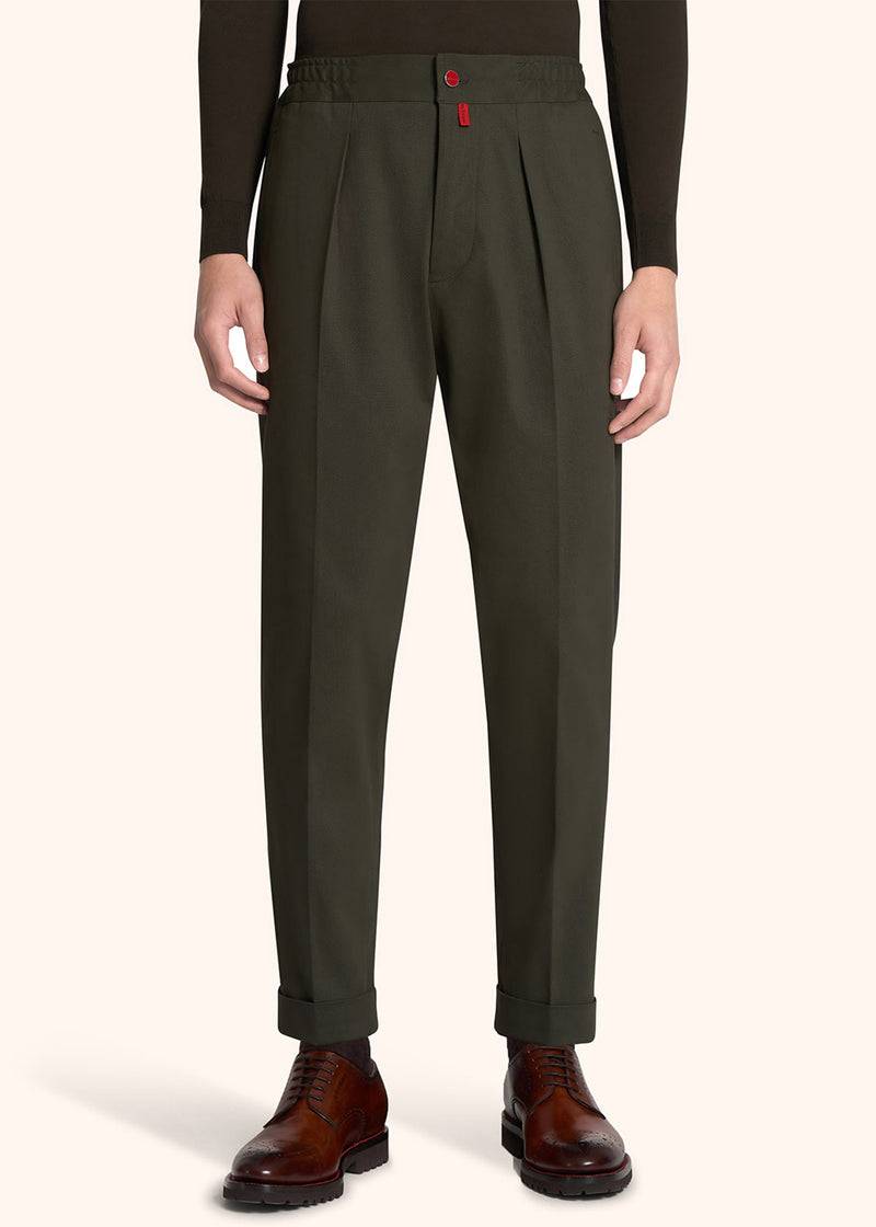 Kiton PANTALONI COTONE UP1LACK0171B03 Vendite Flash