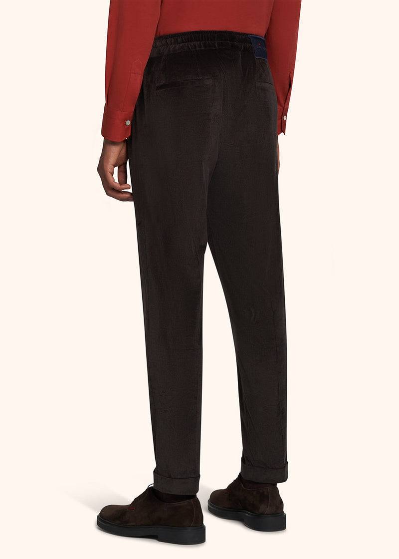 Kiton PANTALONI COTONE UP1LACK0172B06 Nuova