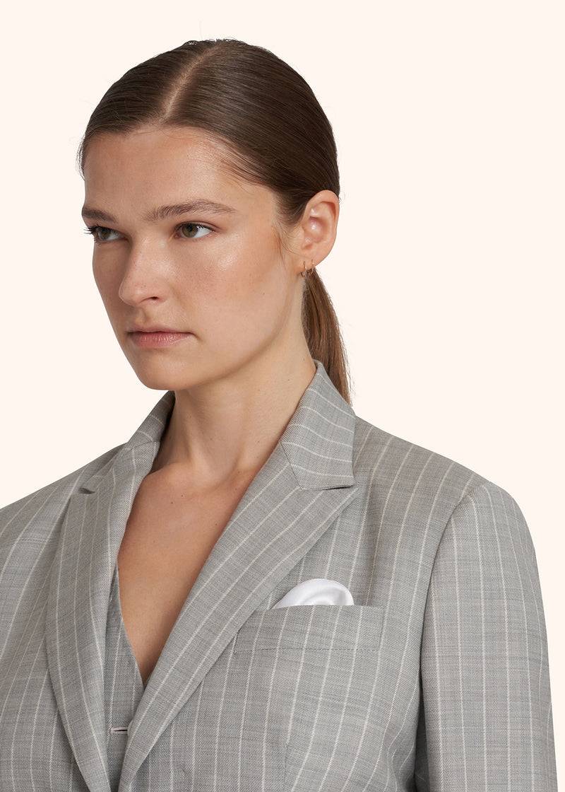 Kiton GIACCA Lana D50514K0944B01 Nuova