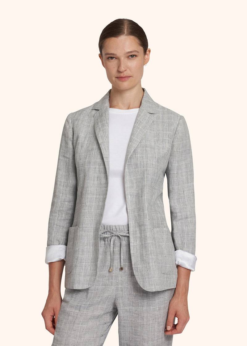 Kiton GIACCA Lino D48539FK0942B02 Moda