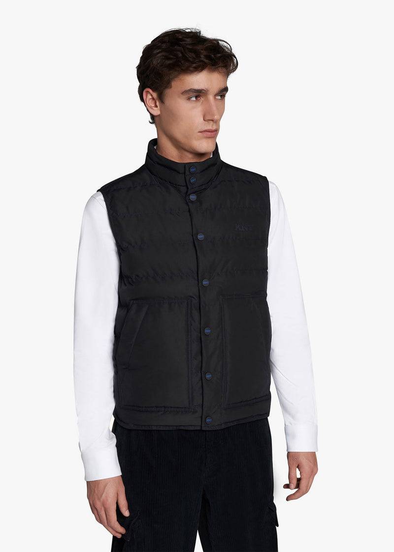 Kiton GIUBBOTTO SMANICATO POLIESTERE UGKN044YC400205 Saldi Di Fabbrica