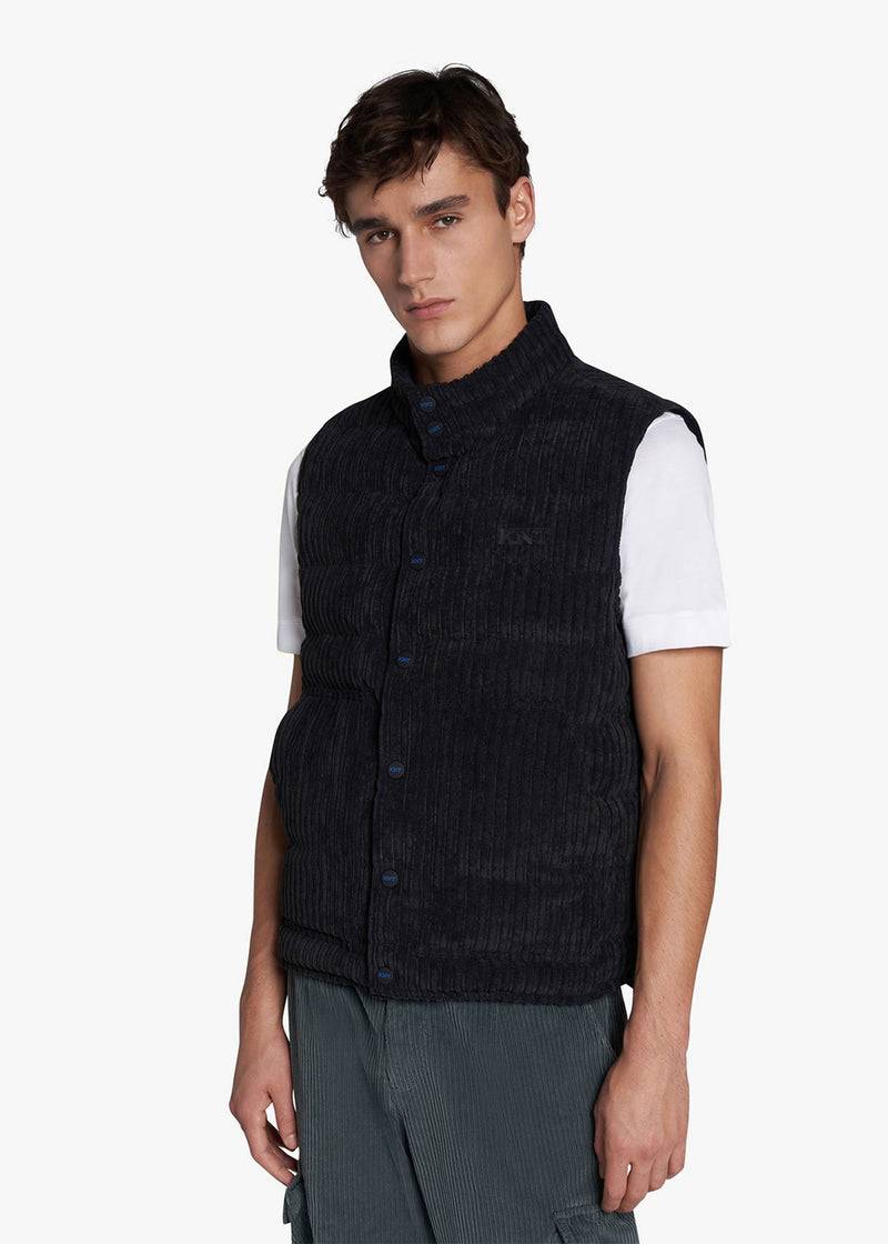 Kiton GIUBBOTTO SMANICATO POLIESTERE UGKN044YC400005 Vendite Flash