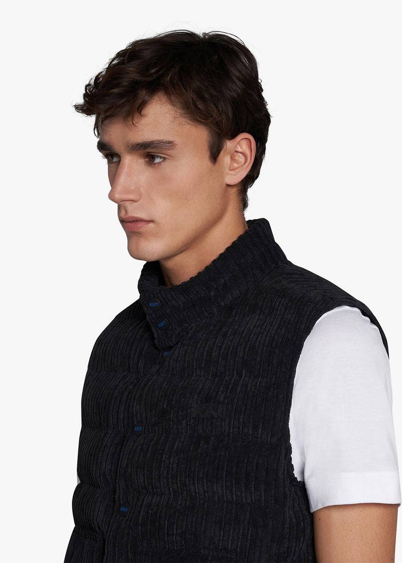 Kiton GIUBBOTTO SMANICATO POLIESTERE UGKN044YC400005 Vendite Flash