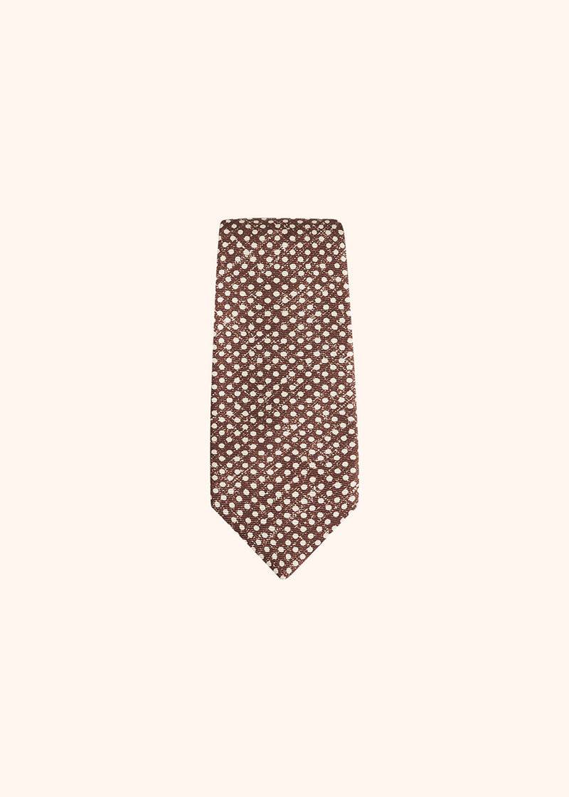 Kiton CRAVATTA Seta UCRVKRC01H0109 Spedizione Gratuita