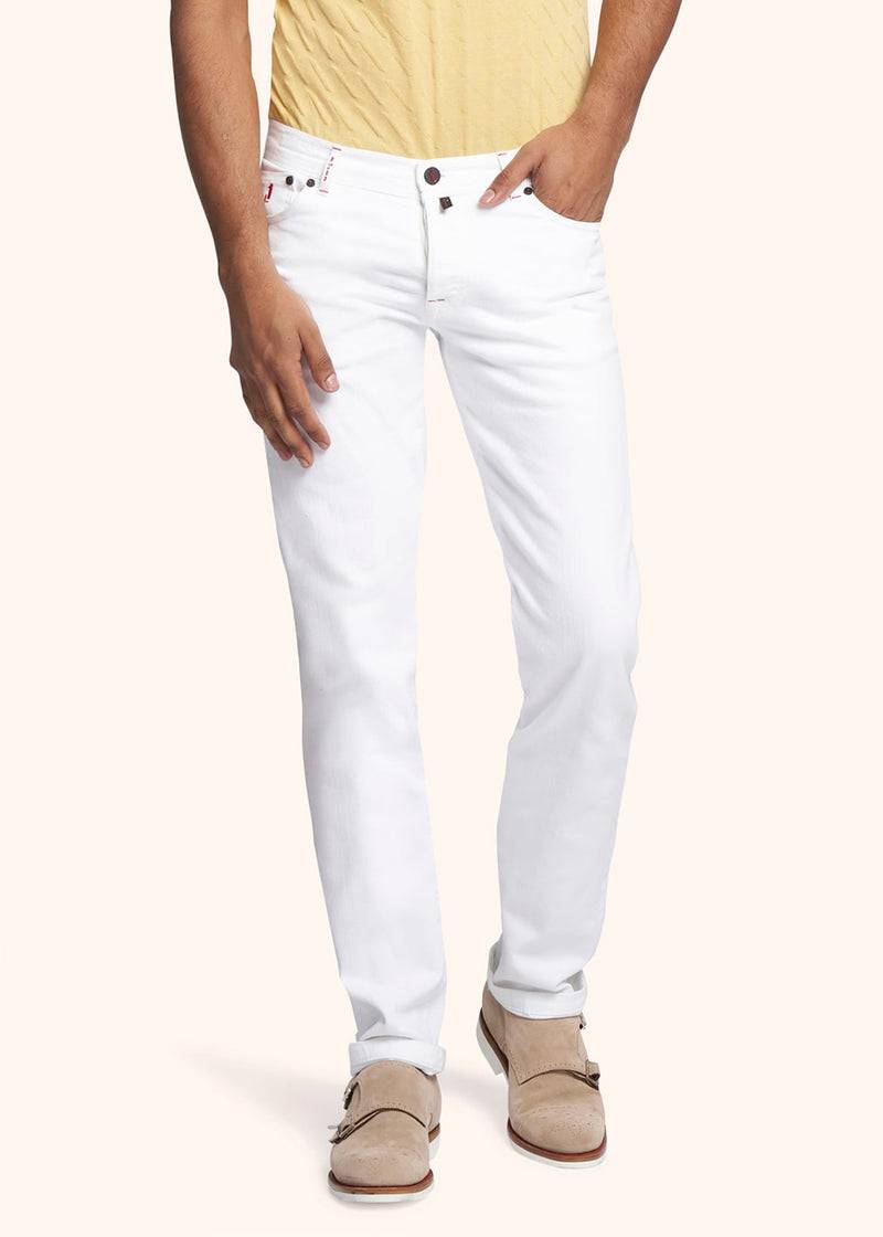 Kiton PANTALONI ULTRA SLIM Cotone UPNJSM2J0750B16 Affare Del Giorno