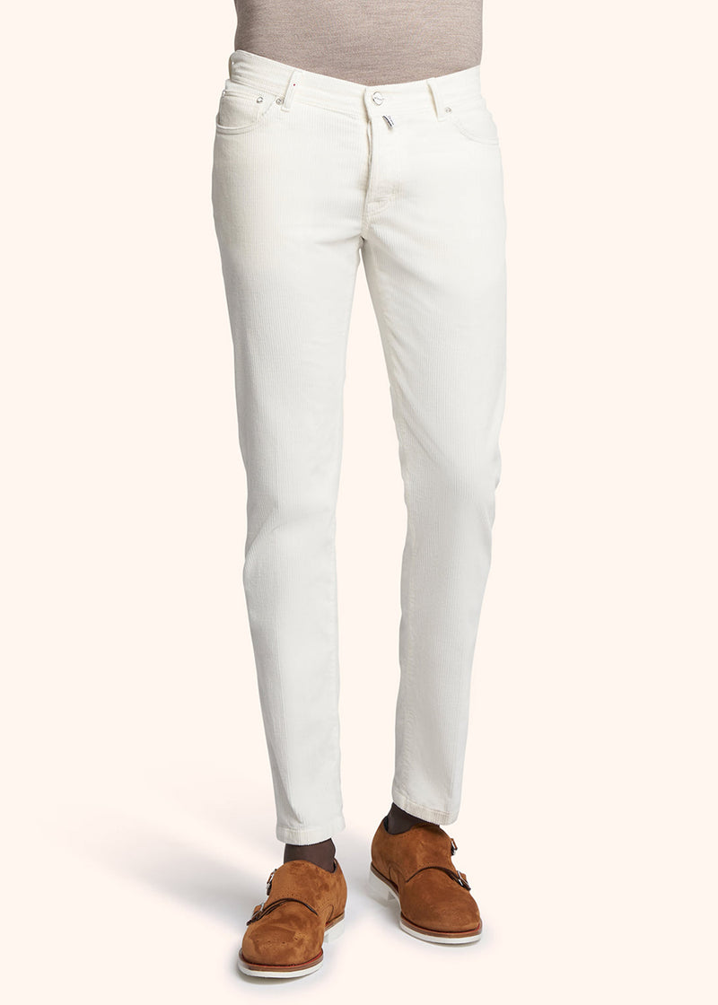 Kiton PANTALONI Cotone UPNJSJ0732B13 Prezzo Ridotto