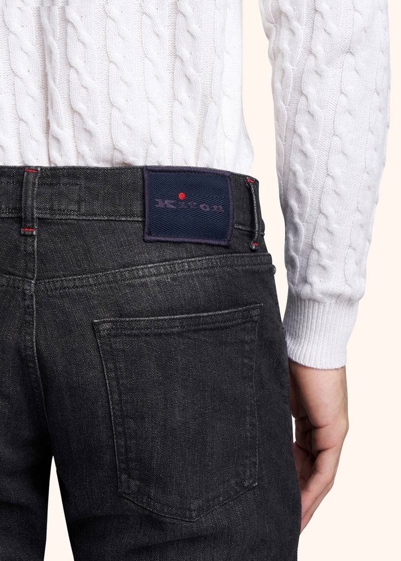 Kiton PANTALONI ULTRA SLIM Cotone UPNJSM2J0292B03 Sottocosto