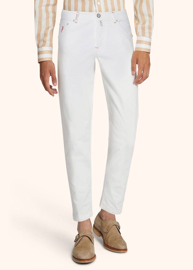 Kiton PANTALONI ULTRA SLIM Cotone UPNJSM2J0774A01 Sconto